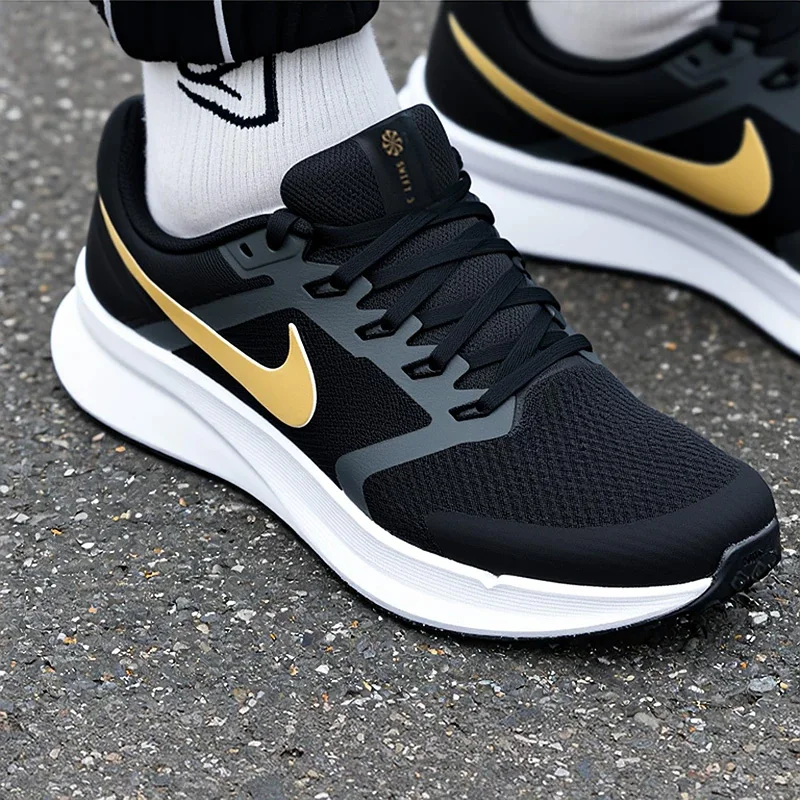 Nike genuine men's cushioning and ventilation sports classic lightweight running shoes, model number DR2695-010 Bestseller