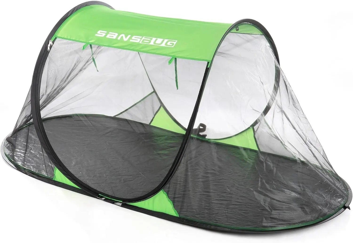

Instant Pop-Up Mosquito Net Tent for 1 Person with Tarp Floor - Portable & Easy Setup