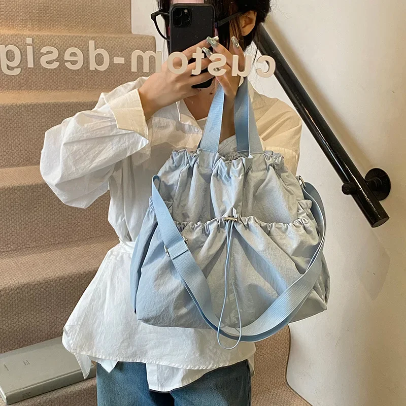 

2025 New Euro-American Women's Tote Bag - Large Capacity, Versatile, Lazy Style, Portable Trendy Leisure Commuter Shoulder Bag