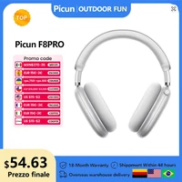 Picun F8 Pro ANC auriculares inalámbricos Audio espacial 3D seguimiento de cabeza-52dB ANC auriculares Bluetooth HIFI ENC HD micrófono aplicación de baja latencia