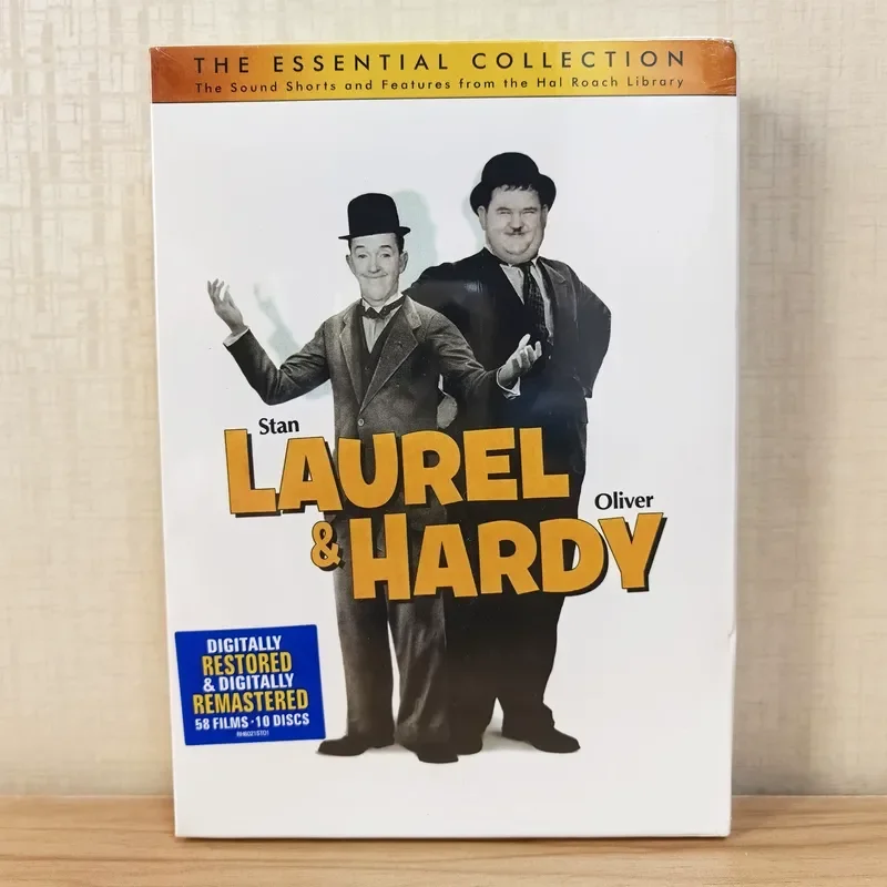 Stan Laurel Hardy Oliver Laurel Hardy Full Version 10-disc DVD Original English Version