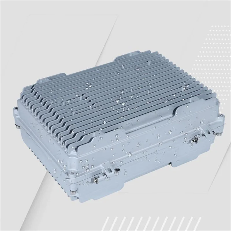 Imagem -02 - Caixa de Alumínio Impermeável para o Cerco das Telecomunicações de Comunicação Amplificador Exterior Distribuição Fundição 315*223*133 mm