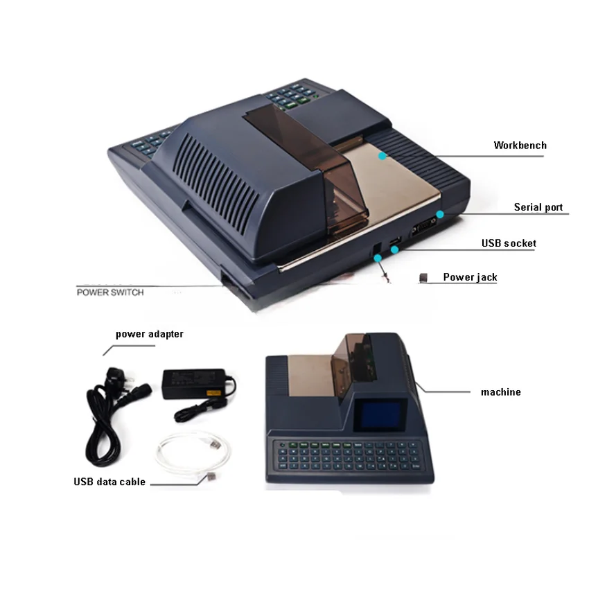 Intelligent Automatic Full-Keyboard Check Printing Printer, Cheque Writer, Check Writing Machine, English Letterhead Typewriter