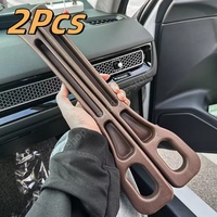 2Pcs Universal Car Seat Gap Plug Strip Side Seam Car Gap Filler Leak Proof Seat Gap Storage Organizer Interior Decoration