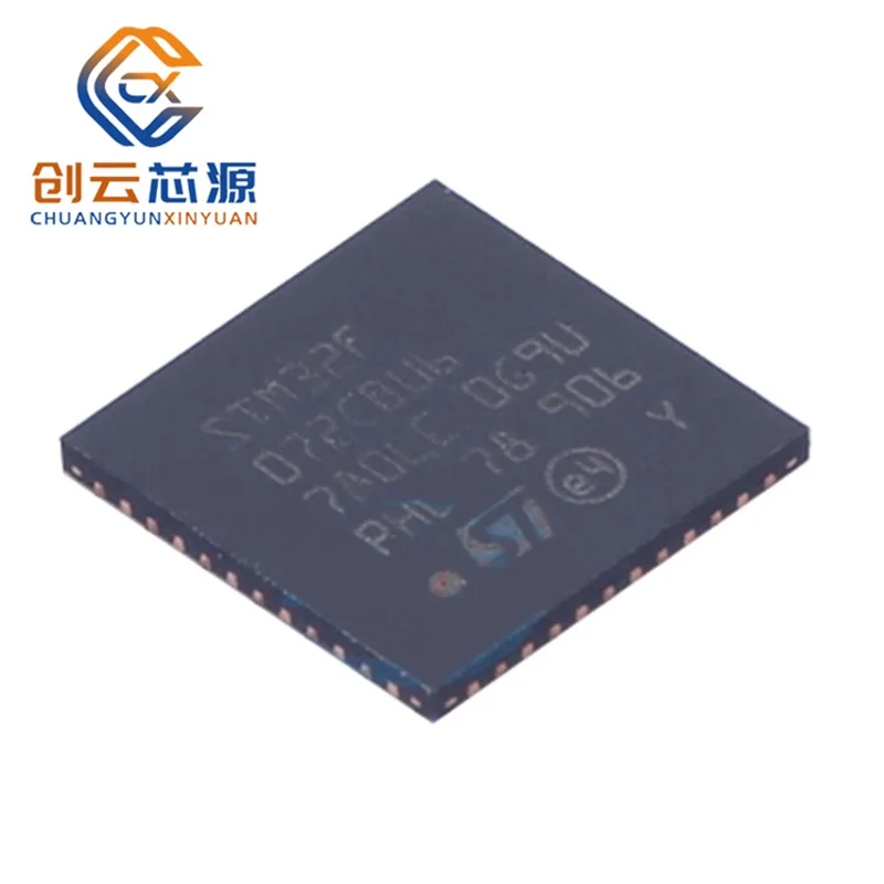 1pcs New 100% Original STM32F072CBU6TR Integrated Circuits Operational Amplifier Single Chip Microcomputer UFQFPN-48
