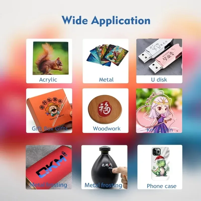 L800 Head Multi-function Smart Inkjet Printer Digital Printer Phone Case Printing Machine A5 Uv Printer