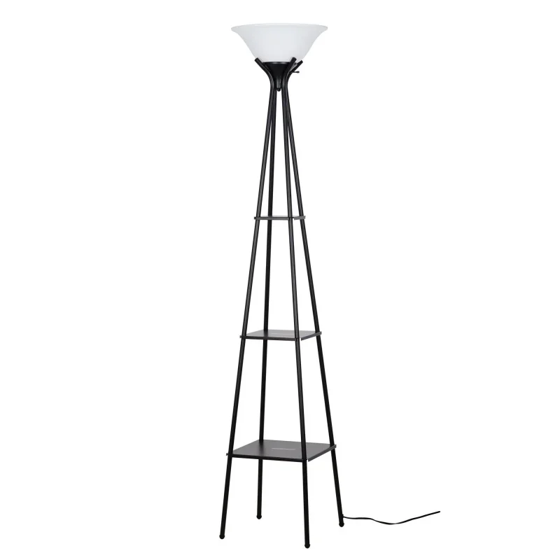 

Mainstays 69" Metal Floor Lamp, Charcoal Finish