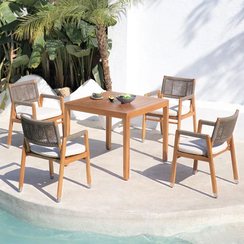 

Customizable Outdoor Teak Lounge Chair