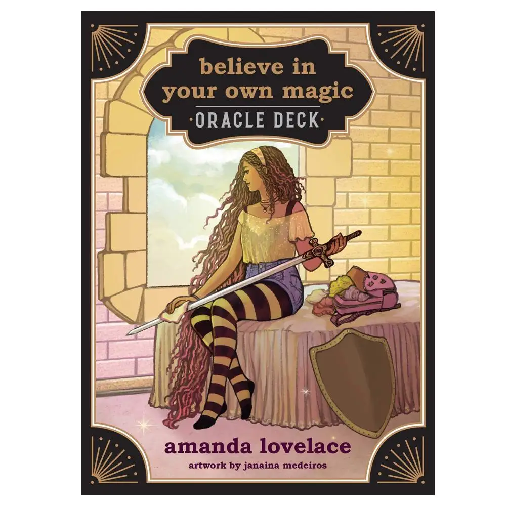 Believe In Your Own Magic Card Oracle Deck and For Beginners with PDF Guidebook New Beginner Divination Oracle Card