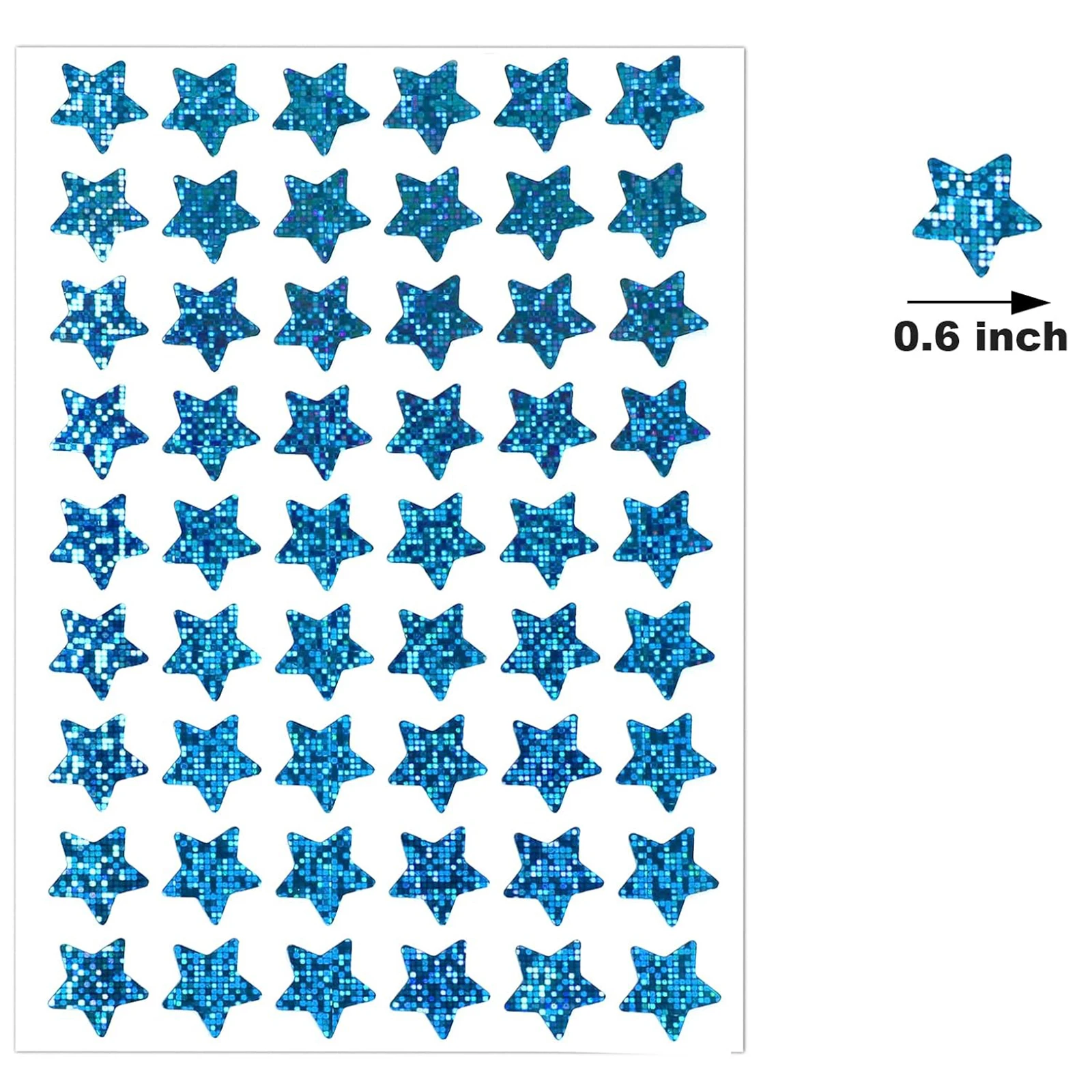 6 ألوان ثلاثية الأبعاد ستار مكافأة ملصقات احباط سباركلي ستار ملصقات للأطفال مخطط سلوك ، مدرسة الفصول الدراسية طالب المعلم سو