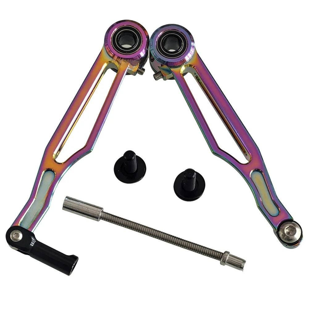 

Lightweight Long Arm For V Brake Pair CNC Machined Aluminum Alloy Compatible with 24inch 26inch Mountain Bike Rim