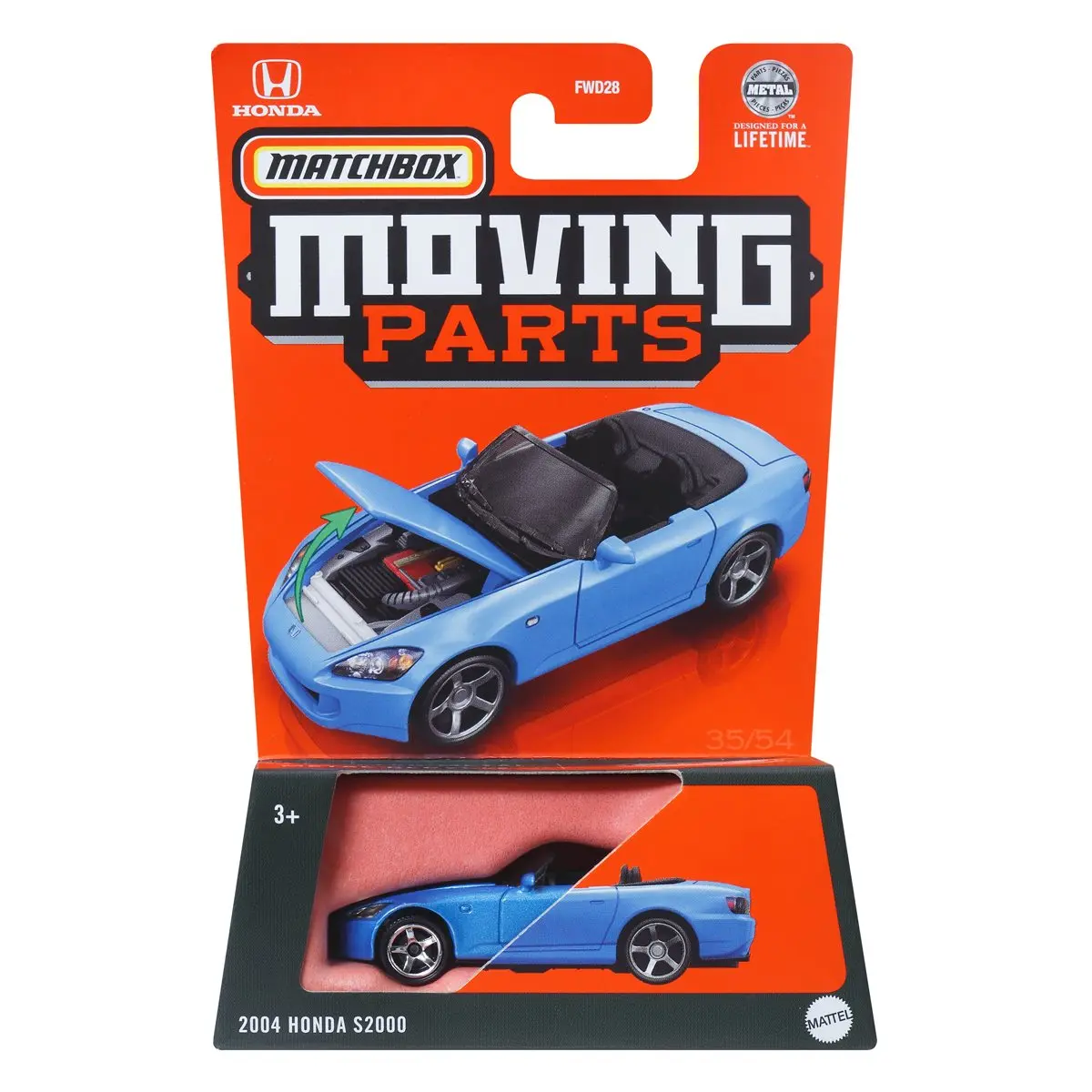 Mattel Matchbox Moving Parts 2024 Mix 5 Vehicles FWD28-N Model Collection Diecast Metal Car Toy Gift