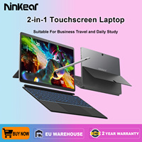 Ninkear T40 Laptop TouchScreen 2 in 1 Tablet Intel N100 14 Inch FHD 16GB DDR5+512GB SSD Wifi 6 RGB Backlit Keyboard With Stylus