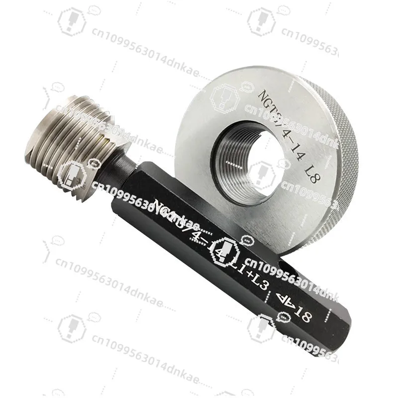 Plug Gauge, Cylinder Ring Gauge NGT3/4-14 NGT1/2-14 Thread Gauge NGT1-11.5 PZ56 Gauge