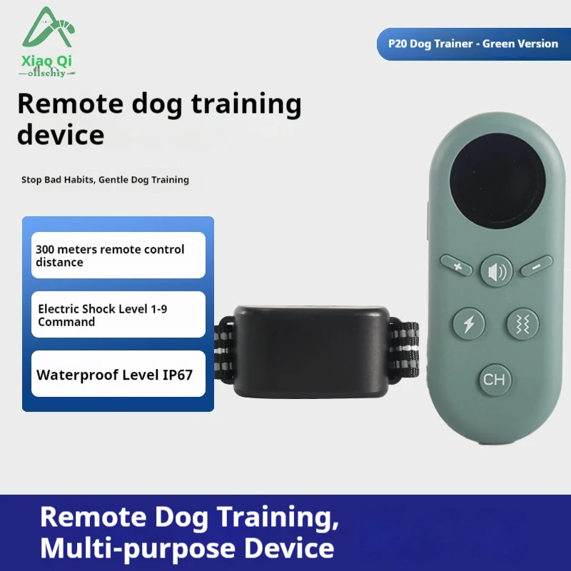 

Remote Training Collar for Dogs-1000ft Range Anti-Bark System with 3 Modes (Vibration/Sound/Static), Safe Correction for dogs