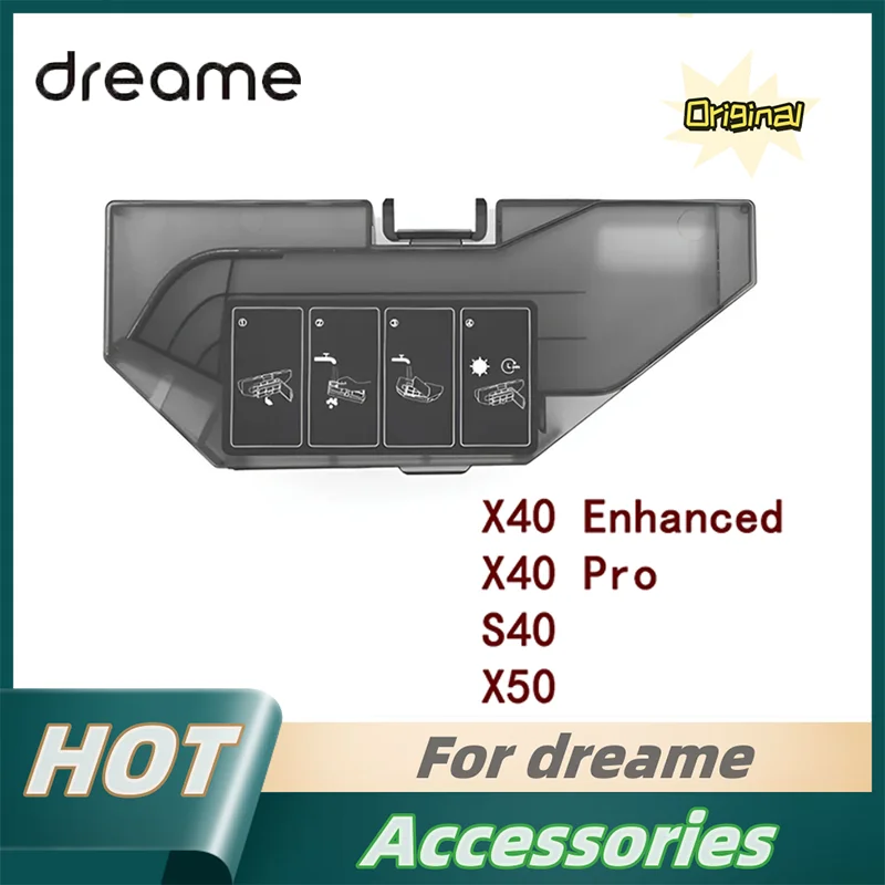

Dust Box Particles For Dreame X40pro S40 X50 X40 Enhanced Robot Vacuum Cleaner Replaceable Parts Trash Dust Box