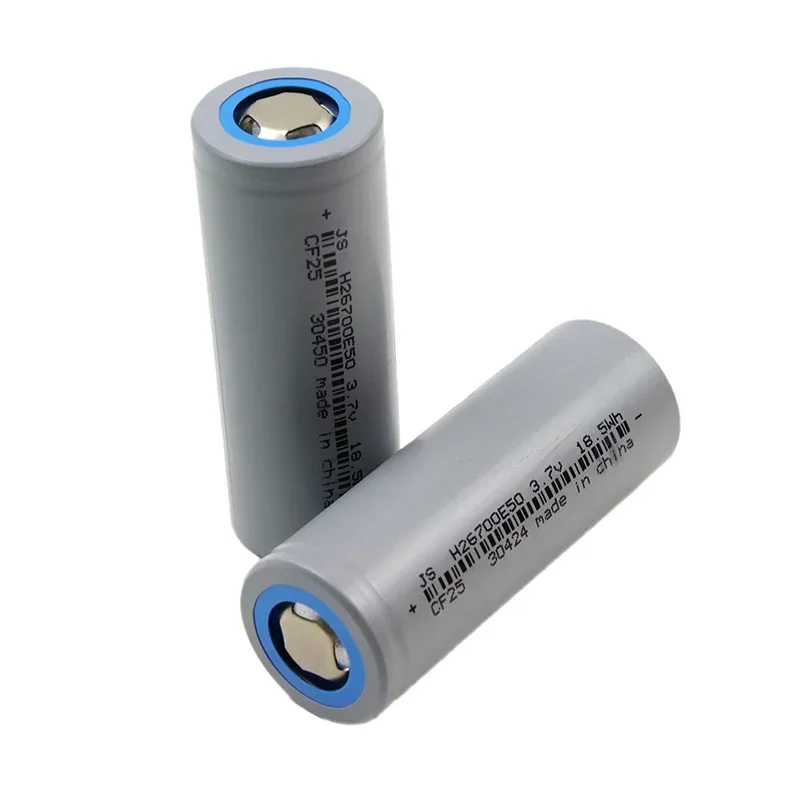 1-12pcs/lot New 3.7V 5000mAh 26700 Lithium Rechargeable battery 5C discharge Max.40A DIY Electric tools motorcycle scooter Drone