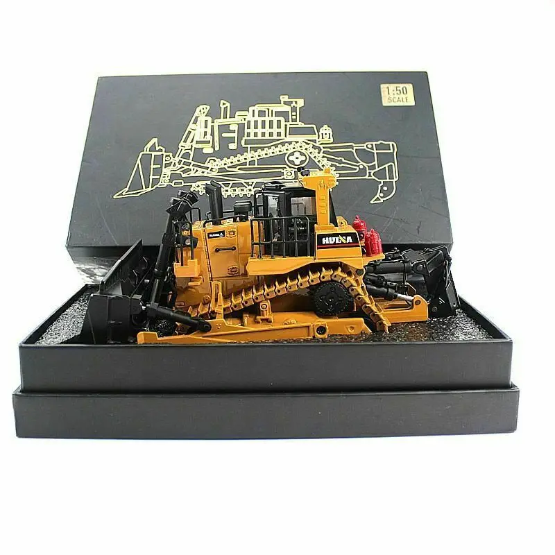 

1/50 Scale Full Metal Bulldozer Gift Toys Mechanical Engineering Model Vehicle