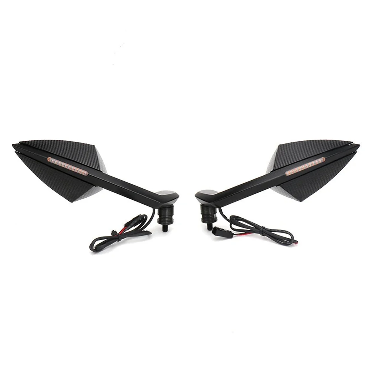 

Motorcycle Integrated Turn Signal Mirrors Rearview Mirror with LED Light for DUCATI STREETFIGHTER V4 Streetfighter V4