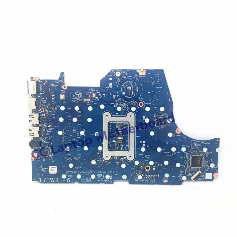 L48771-001 L48771-501 L48771-601 For HP 17-BY Laptop Motherboard With SRFFW I7-8565U CPU 6050A3022701-MB-A01(A1) 100%Tested Good