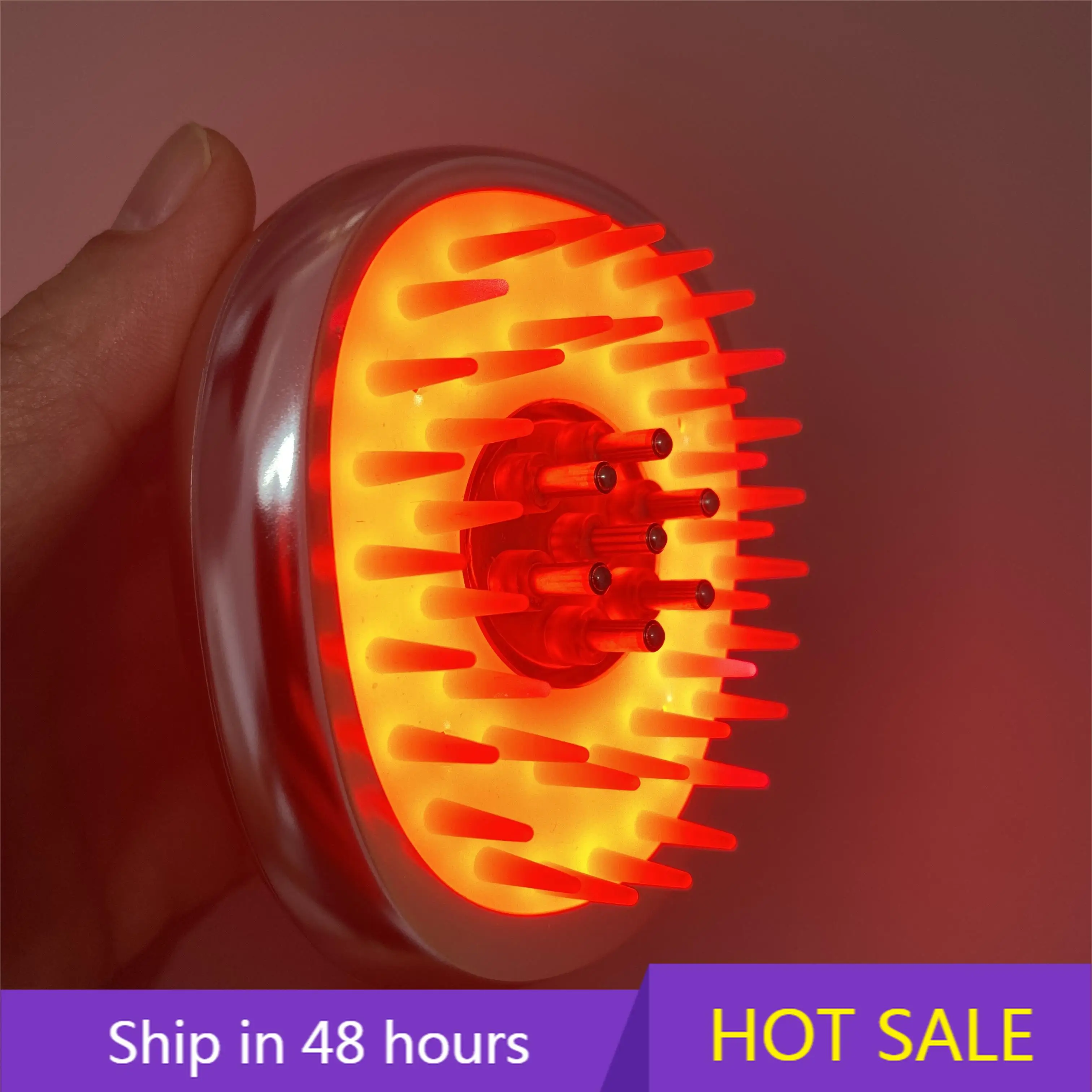 

YTYIN LOHAS Electric Hair Comb With Comblight Oil Applicator New Scalp Massager For Hair Growth