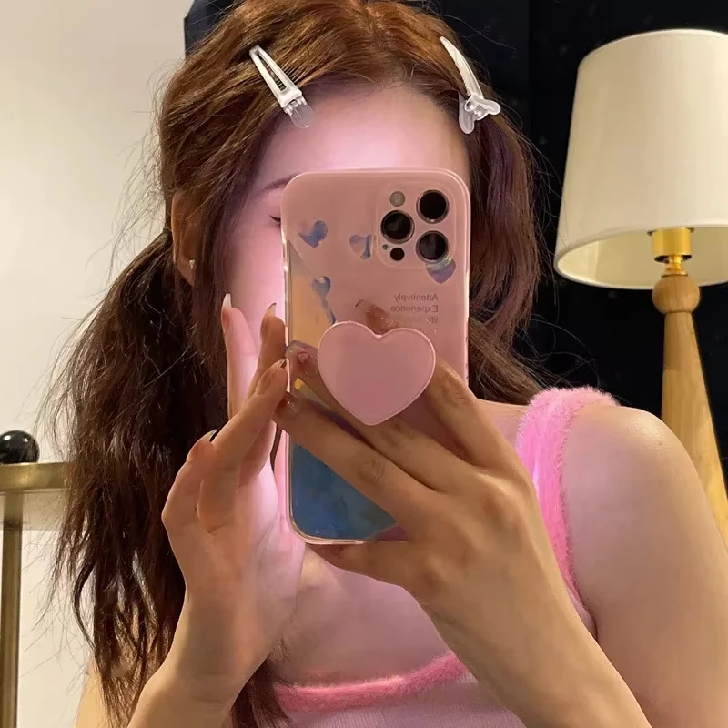 Ins Wind Matte Duck Bill Clip Positioning Pad Hair Root Fluffy Seamless Hairpin Transparent Bangs Makeup Clip