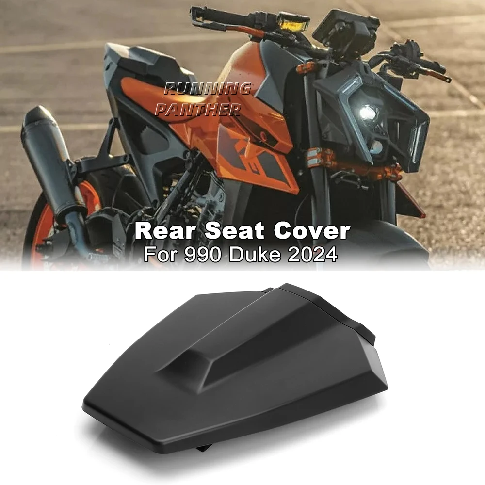 Motorcycle Pillion Rear Seat Cover Cowl Solo Passenger Fairing Carbon Fiber / Black For 990 Duke 990Duke 990 DUKE 2024