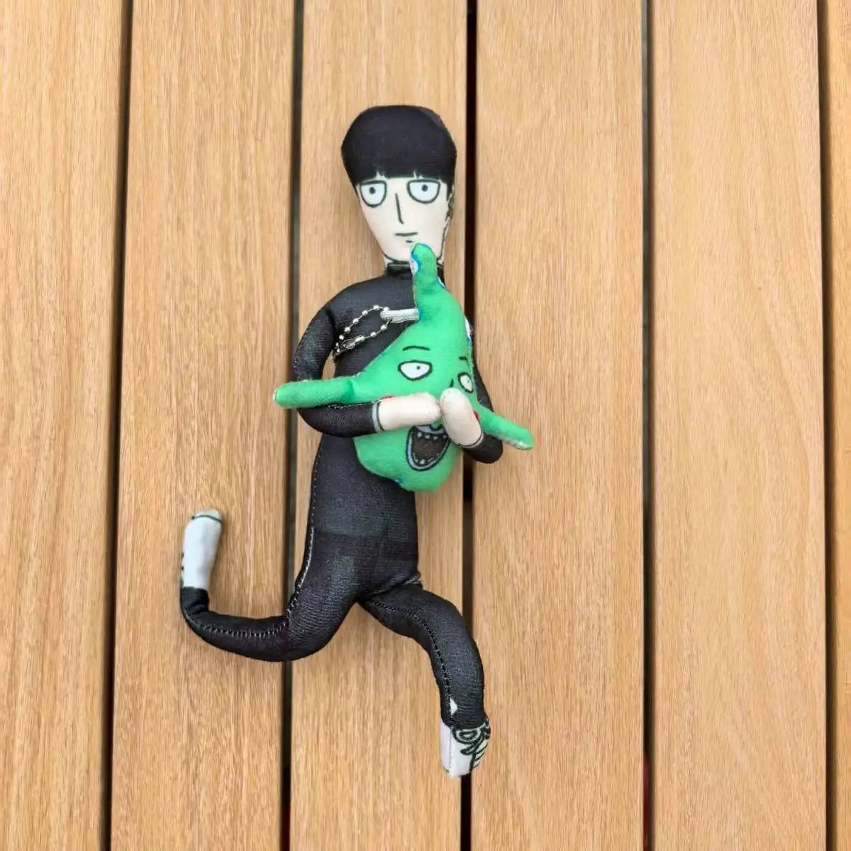 Game Mob Psycho 100 Arataka Reigen Ritsu Cosplay Stuffed Dolls Abstract Body Wire Skeleton Hand-made Flexible Joint Mobility