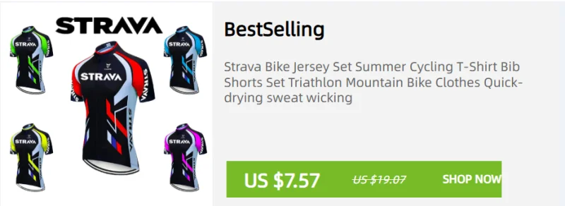Strava Herren-Radsport-Outfit, Fahrrad-Shorts, Rennrad, Sport-Set, Mountainbike-Trikot, atmungsaktive Sommerkleidung, Pro-Uniform – Detail 2