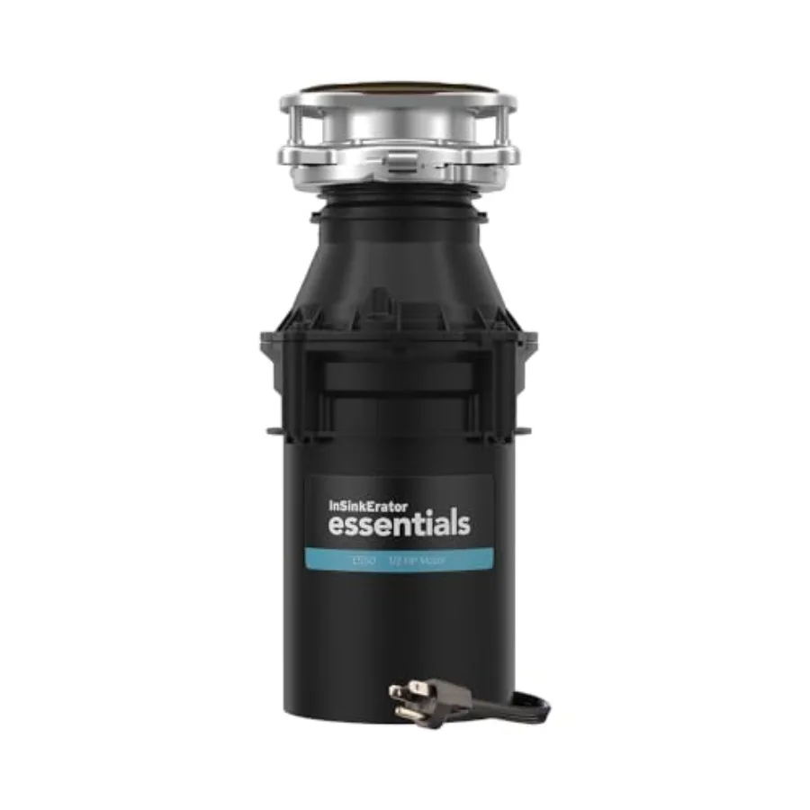 

Измельчитель пищевых отходов Essentials ES50 с силовым кабелем, мотор 1/2 л.с., непрерывная подача, модель ES50 W/C