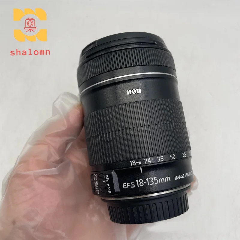 98% New Original For Canon EF-S 18-135mm F3.5-5.6 IS Lens For EOS 500D 600D 750D 77D 60D 100D 18-135 3.5-5.6 IS APS-C DSLR Lens