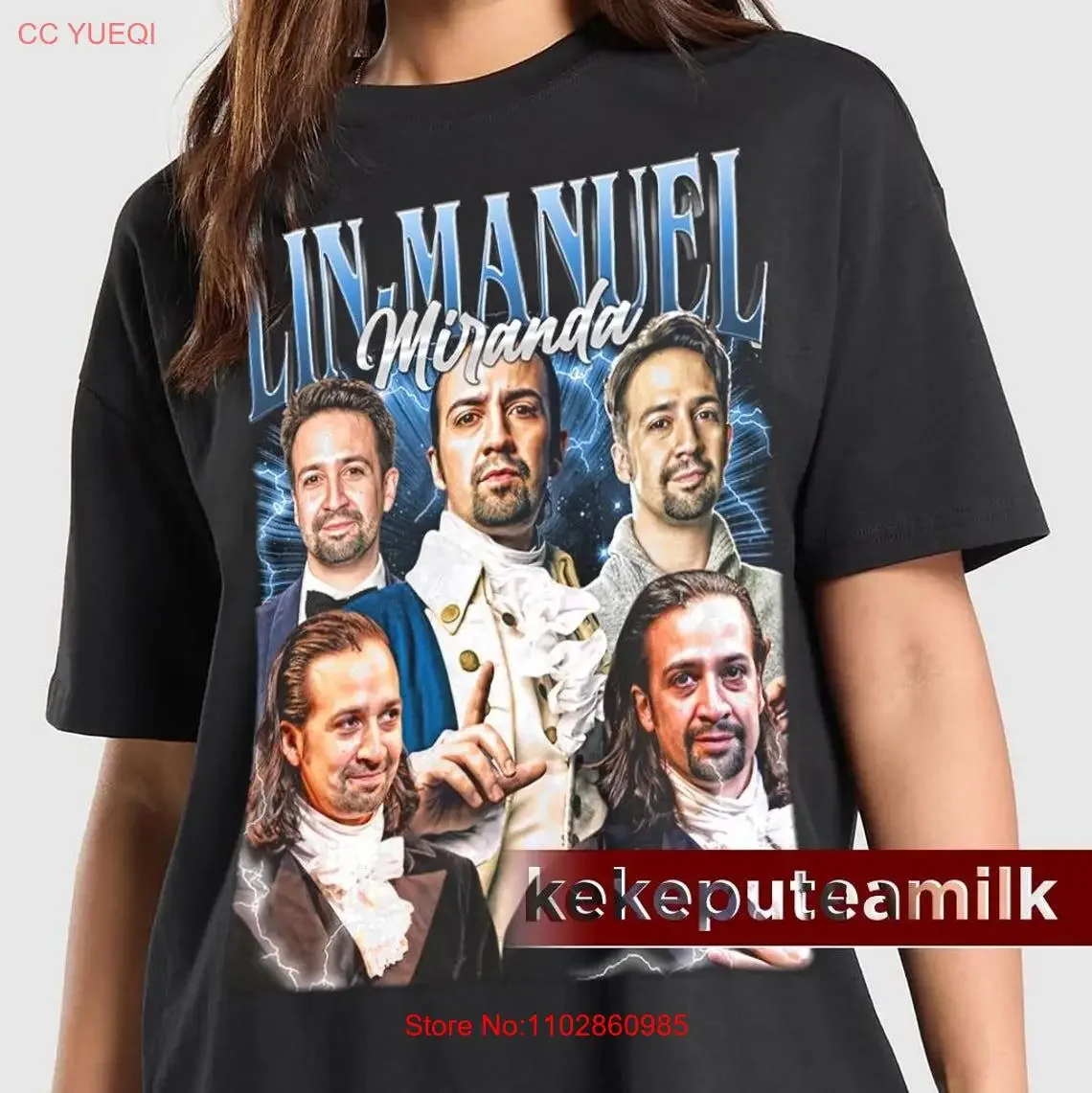 Limitado Lin Manuel Miranda Softstyle camiseta Vintage vintage lavado gráfico transpirable Casual homme moda elegante cómodo