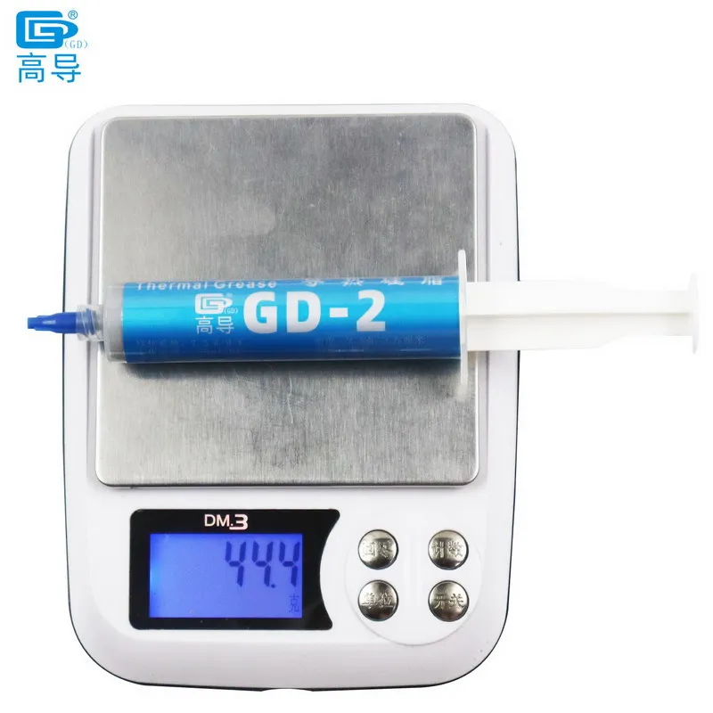 Net Weight 1/3/7/15/30 Grams Gray GD-2 Thermal Conductive Grease Paste Plaster Heat Sink Compound for CPU GPU SSY BX CB SY BS SY