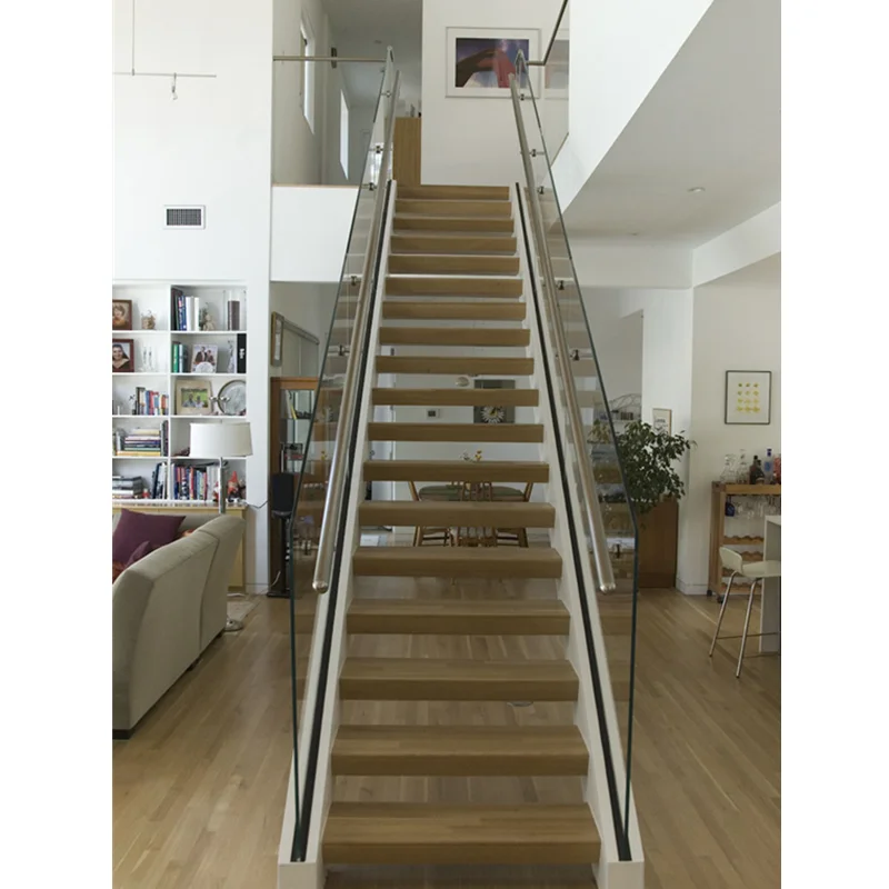 Customization steps wood with oak stair treads staircase