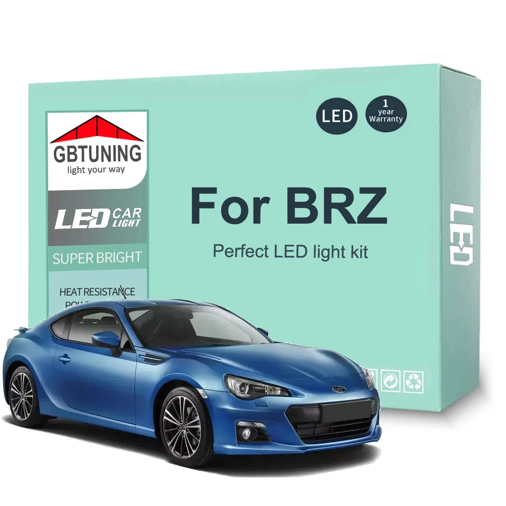 

Car Accessories Canbus LED Interior Light Bulb Kit For Subaru BRZ 2013 to 2018 2019 2020 2021 2022 2023 2024 2025 2026 year