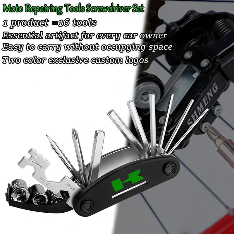 

Набор отверток для ремонта мотоциклов Kawasaki Ninja 300 400 500 650 ZX6R ZX9R ZX12R Z900 Z800 Z750 Z250 ER6N ER6F