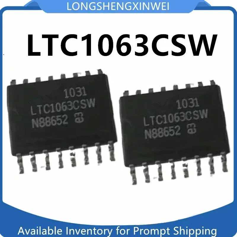1PCS LTC1063 LTC1063CSW Package SOP16 Low Pass Single Chip Filter IC Original
