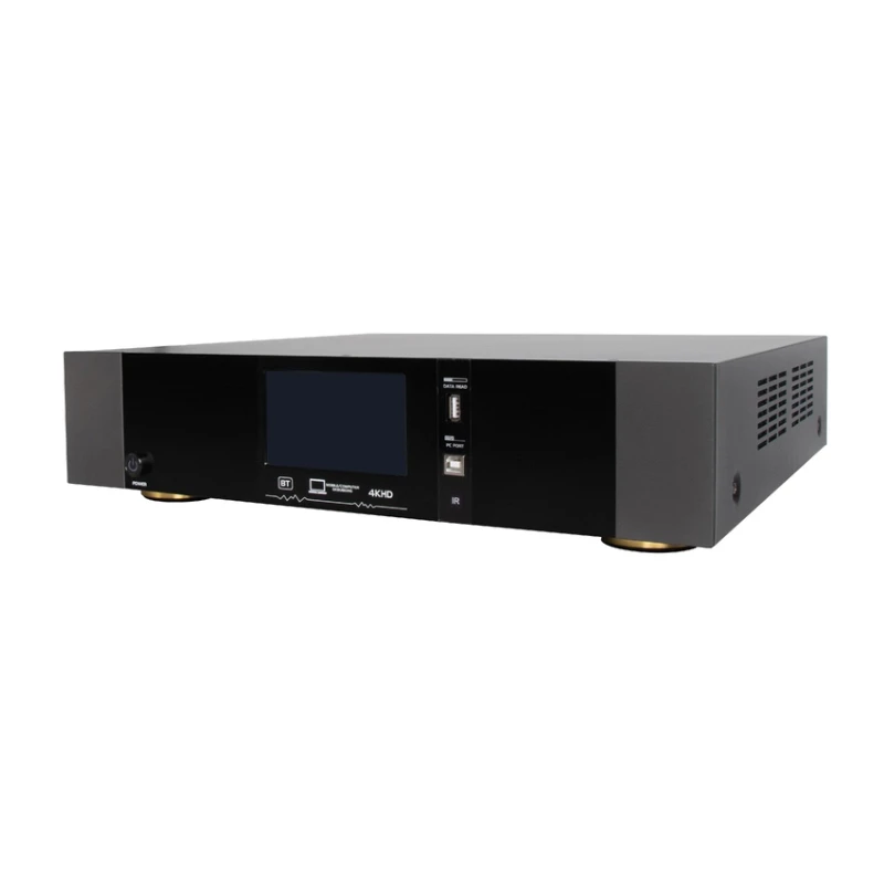 MD668 Professional 3-in-1 DSP Karaoke Audio Processor Metal Shell 8ohm Front Stage Amplifier for Outdoor Use