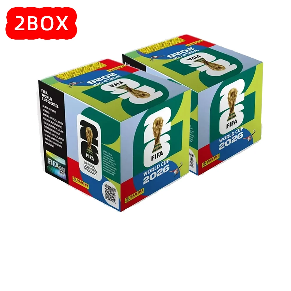 350pcs Limited Edition 2026 Panini FIFA World Cup Soccer Stickers, Collectible Card Packs, Football Fan Memorabilia Present Gift