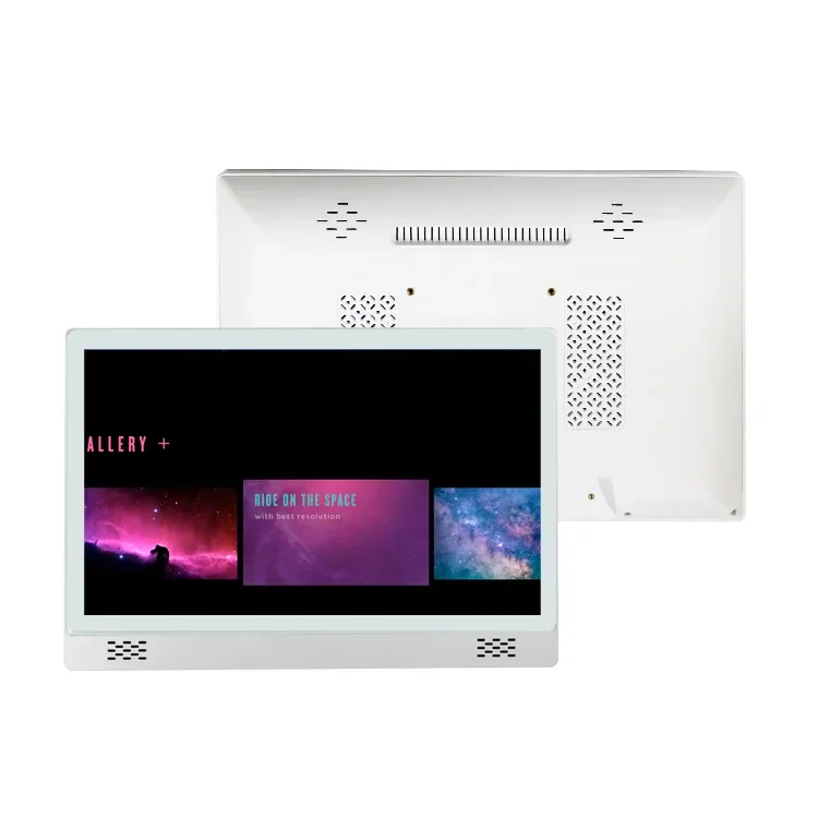 Quad core Android 9.0 Touch screen 15 inch wall mounted android tablet