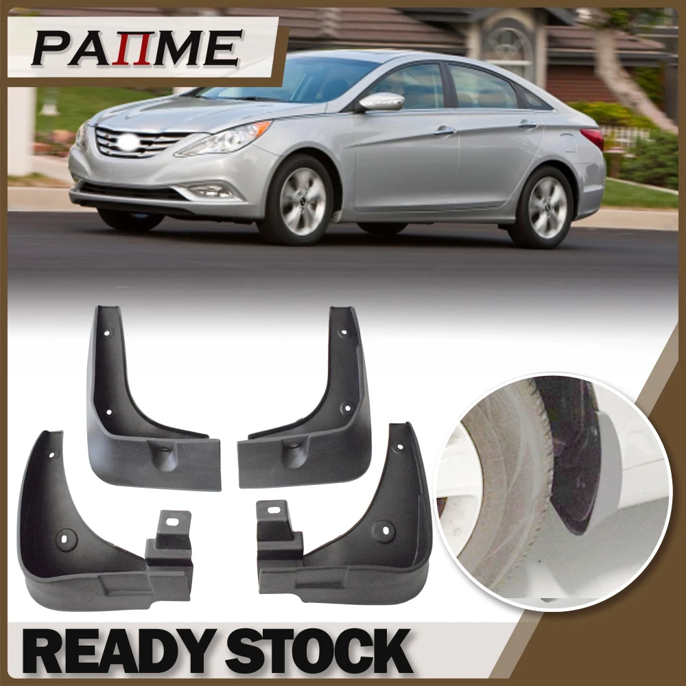 Car Mud flaps for Hyundai Sonata YF i45 2010 2011 2012 2013 Fender Mud Guard Flap  Mudguards 86831 3S000 YC101046