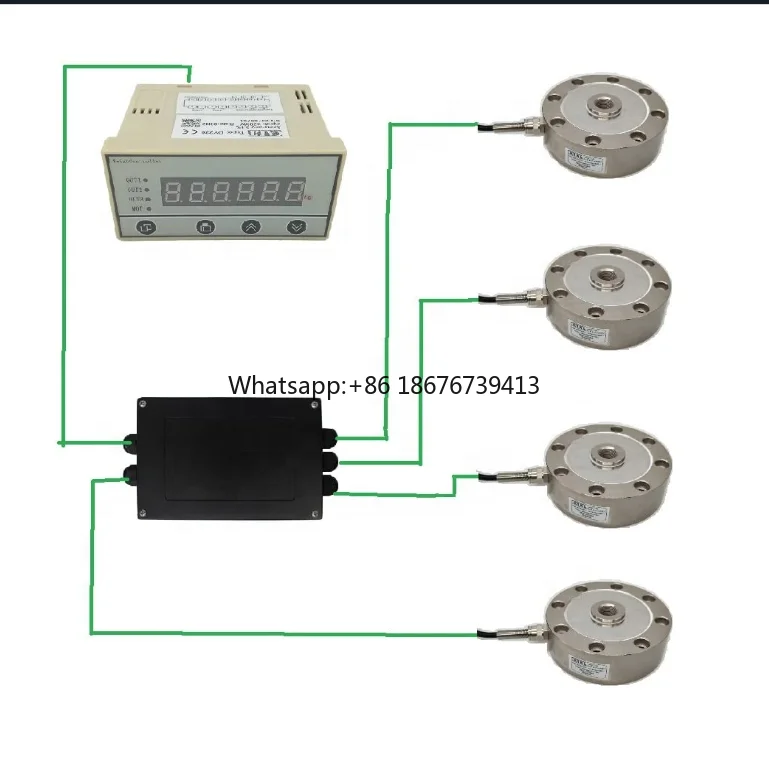 Truck Scale Load Cell LCLF-B02 Pancake Sensor 500kg 1t 10t 50t