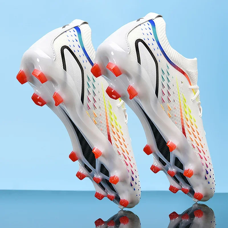 

Новинка 2024, низкая футбольная обувь, длинные ногти, искусственная трава, детская спортивная футбольная обувь для студентов, футбольные кроссовки