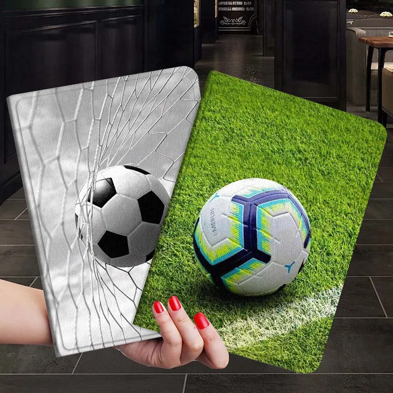 

Football pattern design Tablet Case For Samsung Galaxy Tab S7 S8 S9 S10 FE Plus 12.4 13.1 Inch