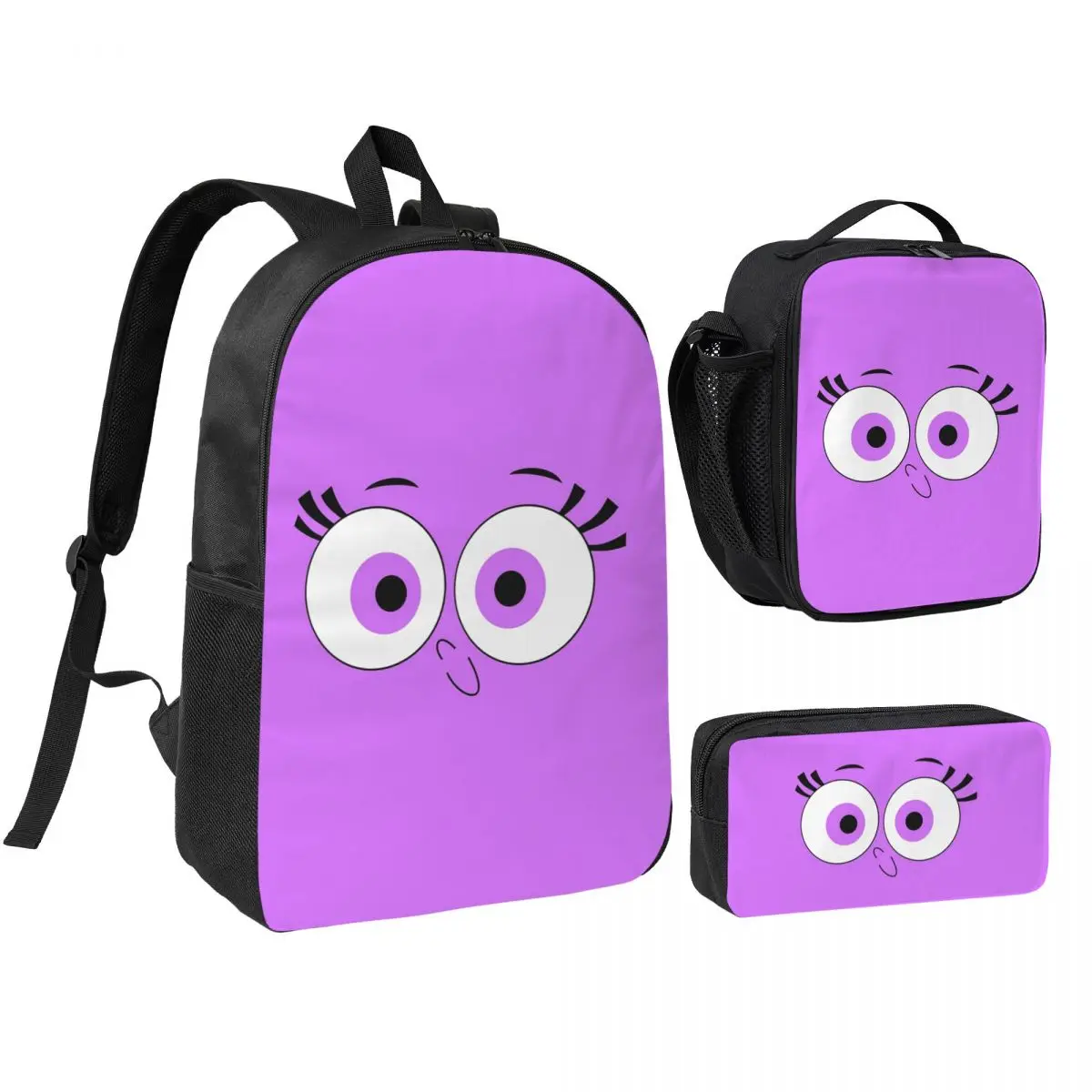 

Fairly Oddparents - Poof Backpack Boys Girls BookBag School Bag Shoulder Bags 3ps Insulated Lunch Bag Pencil Case
