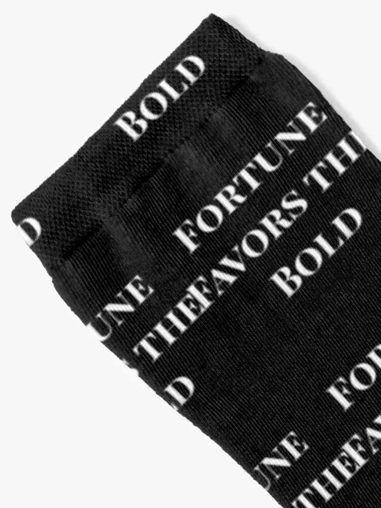 Fortune Favors The Bold!!!! BELIEVE THAT Socks designer brand golf Socks Girl Men's