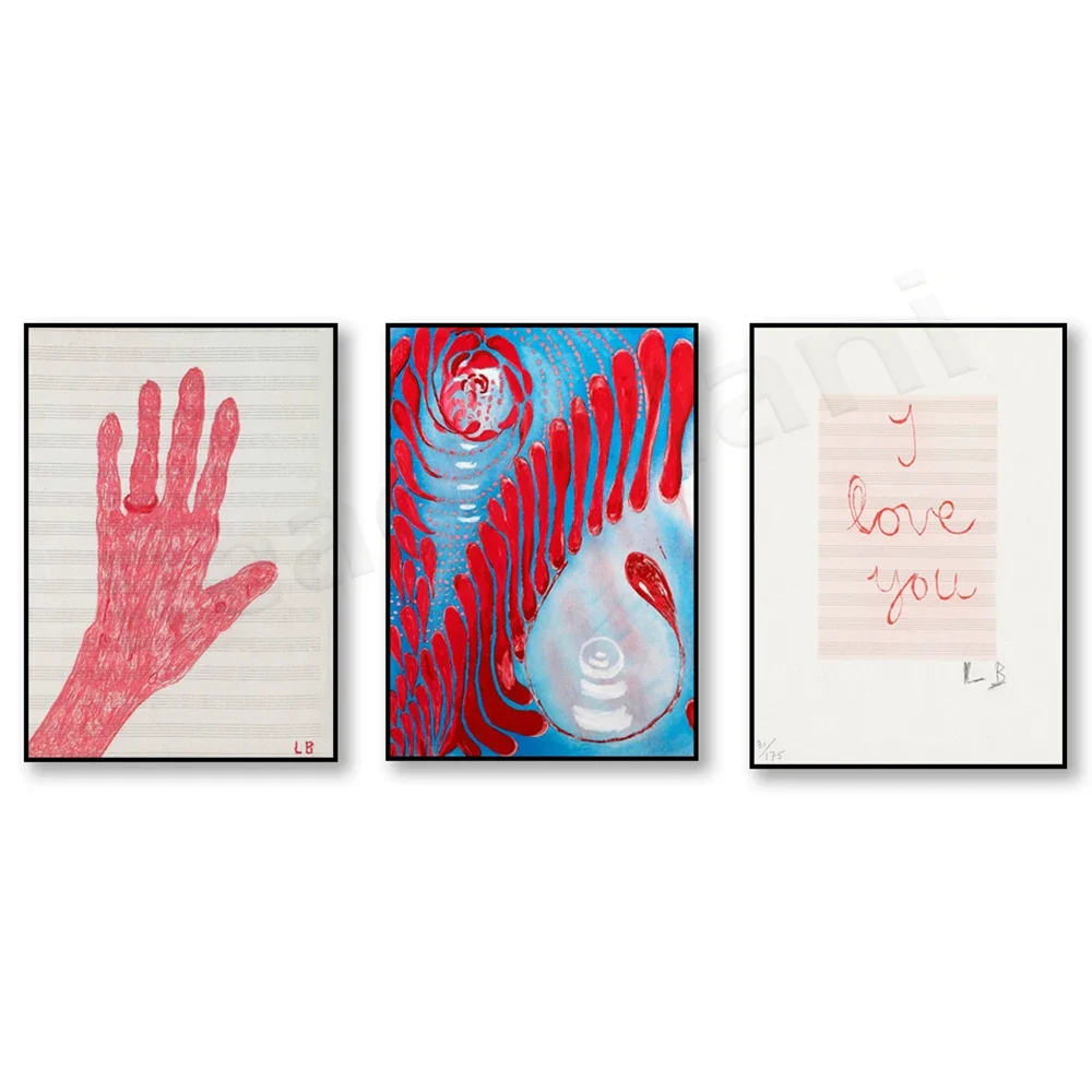 

Louise Bourgeois, Beautiful Night, You and Me Poster, Contemporary Art Abstract Poster Canvas Print Home Unique Gift Print Image