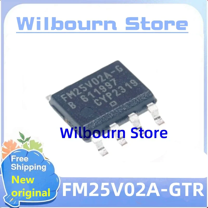 10PCS~100PCS/LOT FM25V02A-G FM25V02A-GTR SOP8 100% New original stock