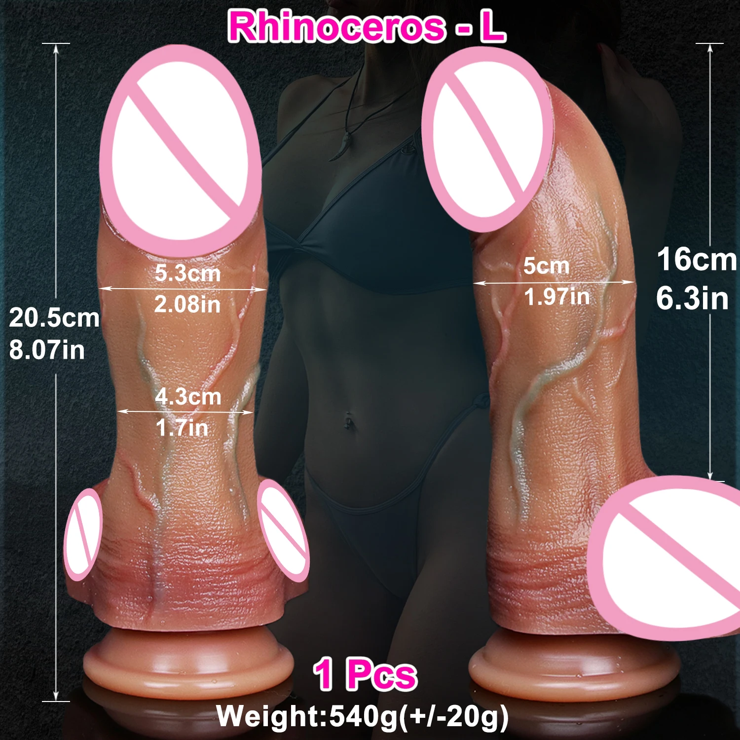 Realistic Soft Big Glans Thick Dildo Double Layer Silicone Masturbators Penis Women Anal Plug Sex Toys Suction Cup Small Dick