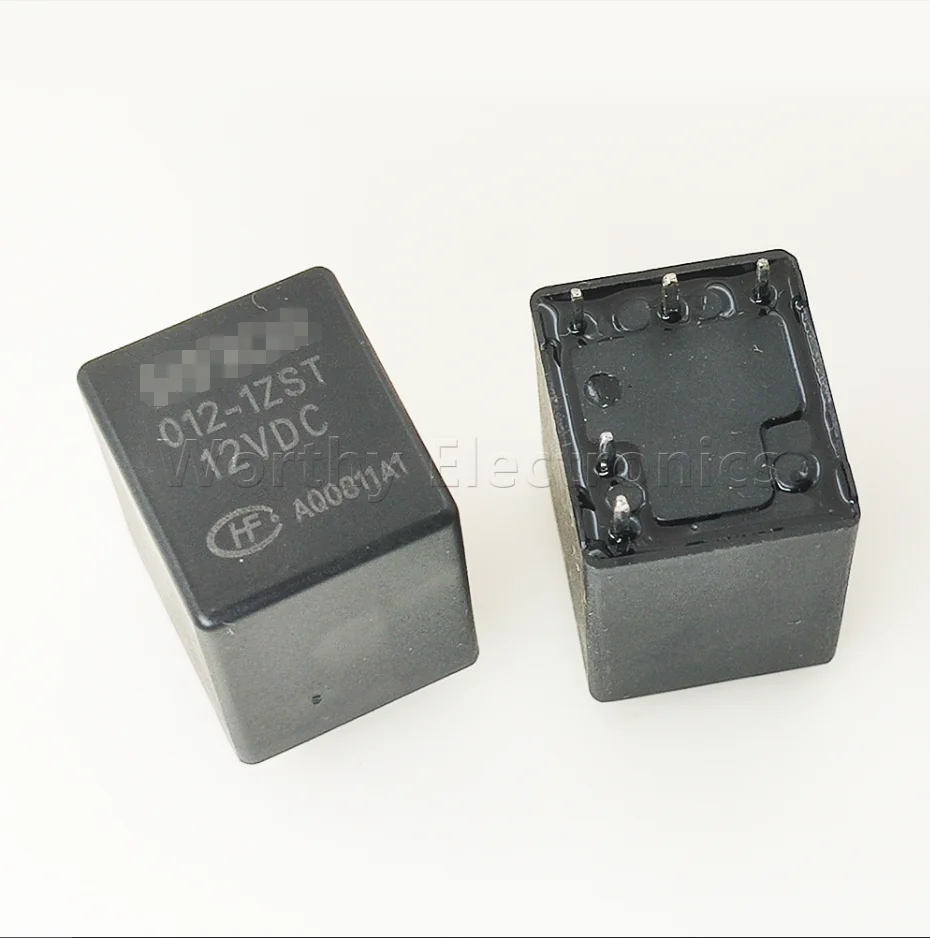 

Free shipping 10pcs/lot HFKM-012-1ZST 12V 5 Pin 15A Relay DIP5